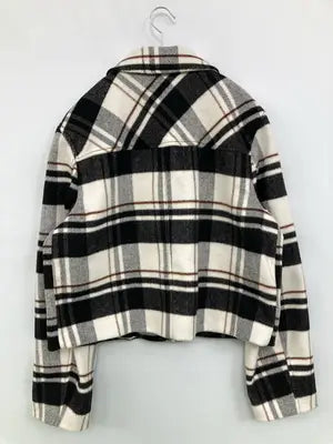 ZARA/ザラ/ショートコート/ジャケット/アウター/ホワイト/USA M