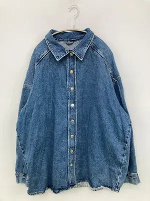 ZARA/ザラ/シャツ/ブラウス/トップス/ブルー/M〜L