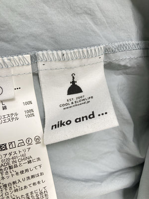 niko and .../ニコアンド/シャツ/ブラウス/トップス/ブルー/4
