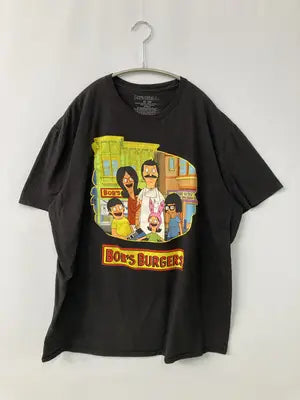 BOB'S BURGERS/Tシャツ/カットソー/トップス/ブラック/XL