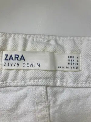 ZARA/ザラ/デニムスカート/スカート/ホワイト/M
