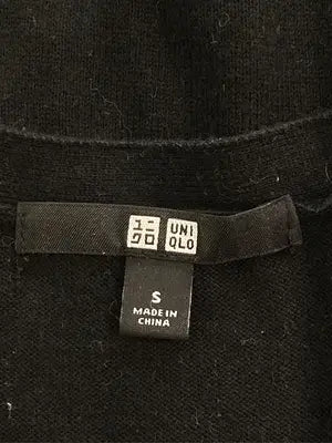 UNIQLO/ユニクロ/カーディガン/ボレロ/トップス/ブラック/S