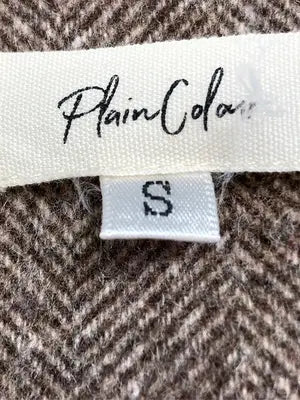 Plain Colore/ワンピース/ワンピース/ドレス/ブラウン/S
