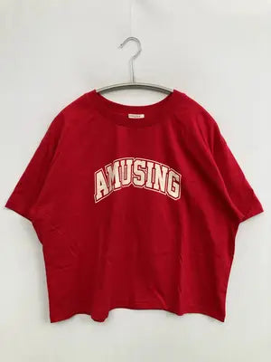 COLZA/コルザ/Tシャツ/カットソー/トップス/レッド/M