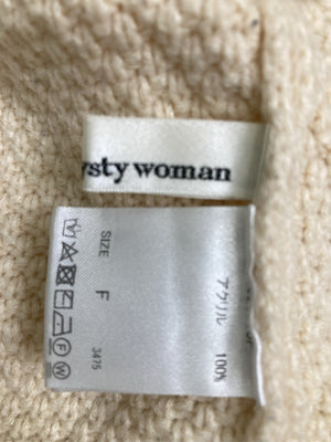 mysty woman/ミスティウーマン/カーディガン/ボレロ/トップス/アイボリー/F