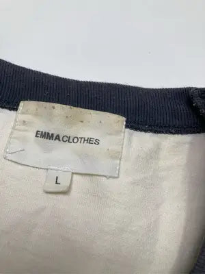 EMMA CLOTHES/エマクローズ/Tシャツ/カットソー/トップス/ホワイト/L