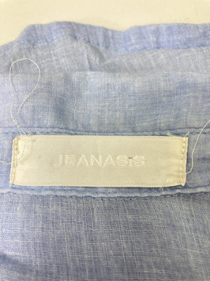 JEANASIS/ジーナシス/シャツ/ブラウス/トップス/スカイブルー/F