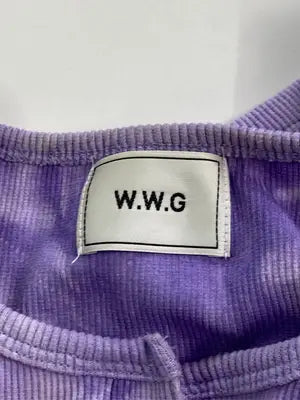 W.W.G/フーズフーギャラリー/Tシャツ/カットソー/トップス/パープル/F