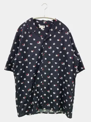 stadioジブリ x UNIQLO/スタジオジブリユニクロ/シャツ/ブラウス/トップス/ブラック/XL