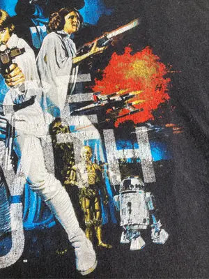 STARWARS/スターウォーズ/Tシャツ/カットソー/トップス/ブラック/L
