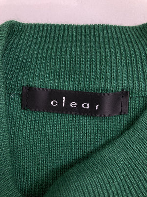 clear/クリア/ニット/セーター/トップス/グリーン/f