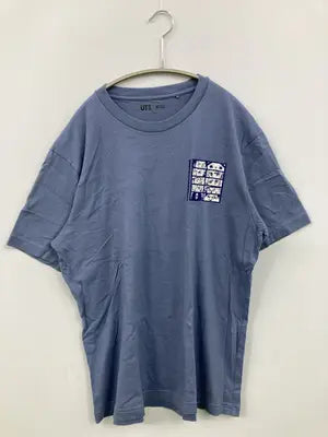 UNIQLO/ユニクロ/Tシャツ/カットソー/トップス/ブルー/L