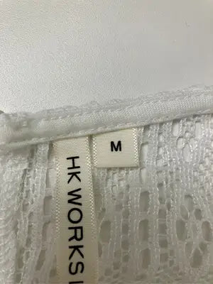 HK WORKS LONDON/エイチケーワークスロンドン/シャツ/ブラウス/トップス/ホワイト/M