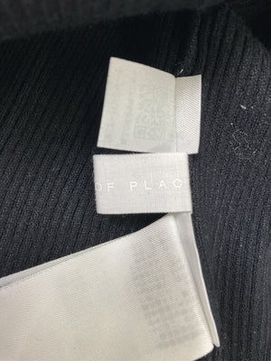 SENSE OF PLACE/センスオブプレイス/ニット/セーター/トップス/ブラック/One size