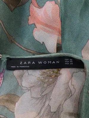ZARA WOMAN/ザラウーマン/ワンピース/ワンピース/ドレス/グリーン/EUR XS