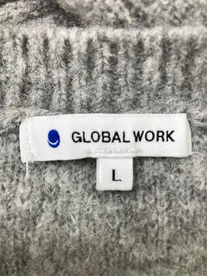 GLOBAL WORK/グローバルワーク/ニット/セーター/トップス/グレー/L