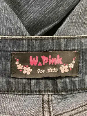 W.Pink/デニムパンツ/パンツ/ネイビー/38