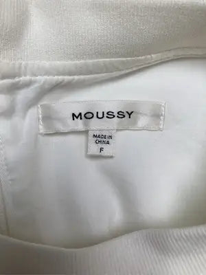 MOUSSY/マウジー/Tシャツ/カットソー/トップス/ホワイト/F