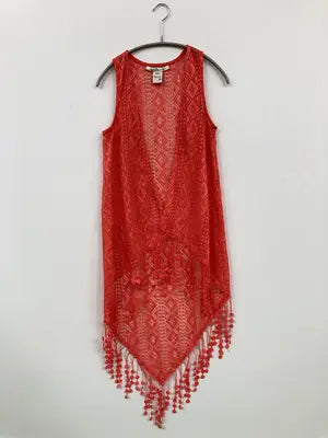 その他トップス/トップス/レッド/XS