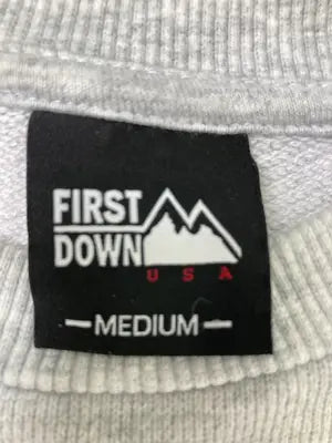 FIRST DOWN/ファーストダウン/スウェット/トップス/グレー/M