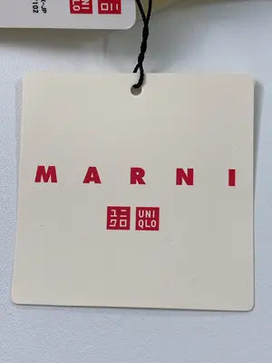 MARNI × UNIQLO/マルニユニクロ/シャツ/ブラウス/トップス/アイボリー/M