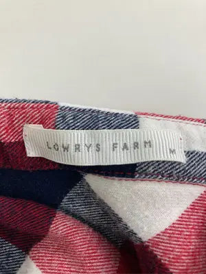 LOWRYS FARM/ローリーズファーム/シャツ/ブラウス/トップス/レッド/M