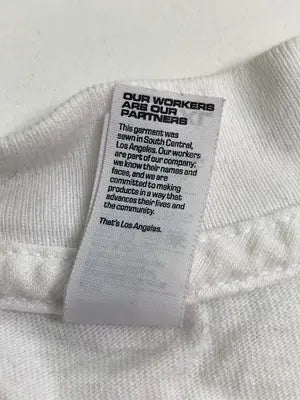 LOS ANGELES APPAREL/ロサンゼルスアパレル/Tシャツ/カットソー/トップス/ホワイト/XL