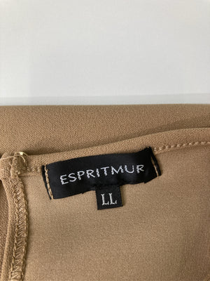 ESPRITMUR/エスプリミュール/シャツ/ブラウス/トップス/ベージュ/LL