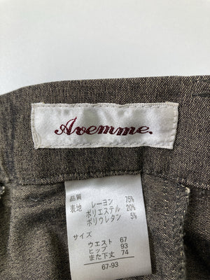 Avemme/その他パンツ/パンツ/グレー/67-93