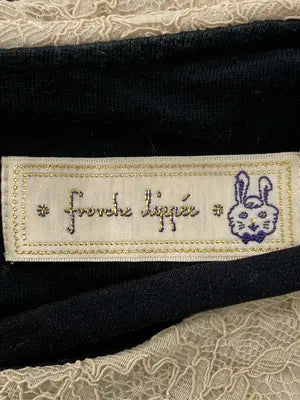 franche lippee/フランシュリッペ/Tシャツ/カットソー/トップス/ブラック/FL5