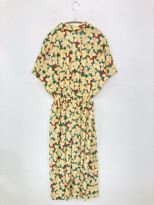 Vingtcina/シャツワンピース/ワンピース/ドレス/イエロー