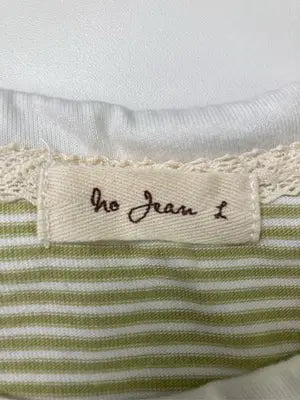 No jean/Tシャツ/カットソー/トップス/ライトグリーン/L
