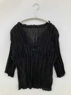 MOUSSY/マウジー/シャツ/ブラウス/トップス/ブラック/FREE