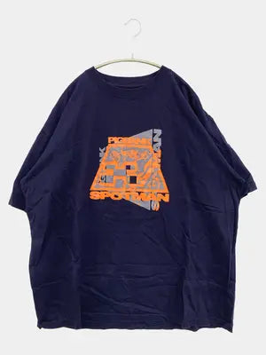 SPOTMAN/Tシャツ/カットソー/トップス/ネイビー/XXL