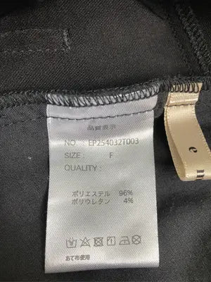 EMS/スラックス/パンツ/ブラック/F