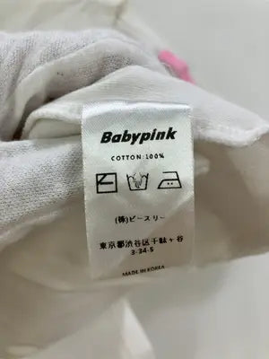 Babypink/Tシャツ/カットソー/トップス/ホワイト