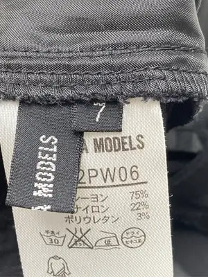 COMME CA MODELS/スラックス/パンツ/ブラック/7