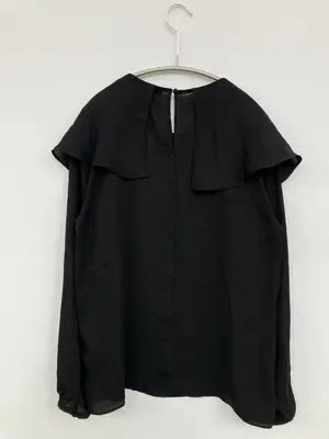ZARA BASIC/ザラベーシック/シャツ/ブラウス/トップス/ブラック/USA M