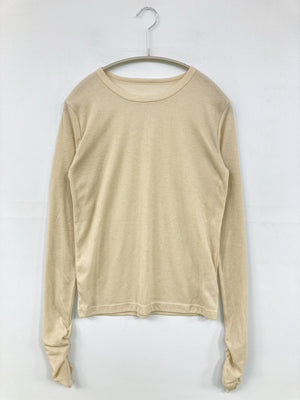 Thevon./ザボン/Tシャツ/カットソー/トップス/ベージュ