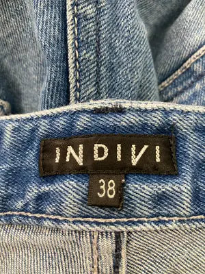 INDIVI/インディヴィ/デニムパンツ/パンツ/ブルー/38