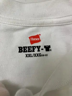 Hanes/ヘインズ/Tシャツ/カットソー/トップス/ホワイト/XXL