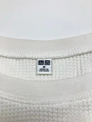 UNIQLO/ユニクロ/Tシャツ/カットソー/トップス/ホワイト/M