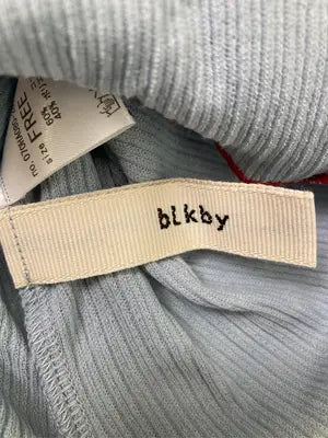 blkby/Tシャツ/カットソー/トップス/グレー/FREE
