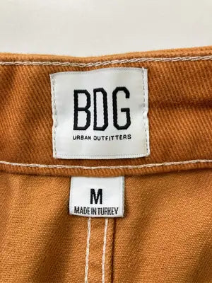 BDG/ビーディージー/デニムスカート/スカート/オレンジ/M