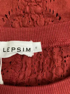 LEPSIM/レプシィム/Tシャツ/カットソー/トップス/レッド/F