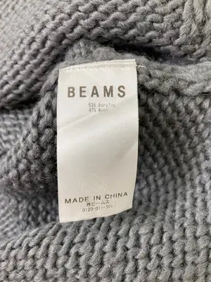 BEAMS/ビームス/ニット/セーター/トップス/グレー/L