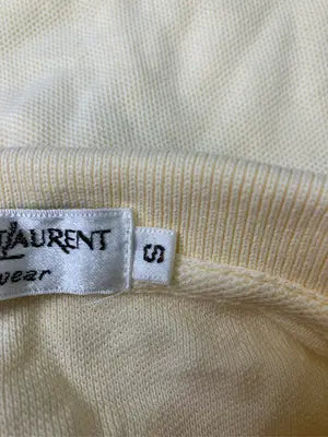 SAINT LAURENT/サンローラン/ポロシャツ/トップス/イエロー/S