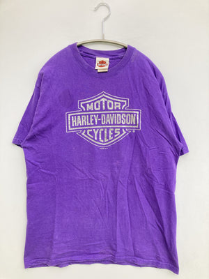 Motorcycle/モーターサイクル/Tシャツ/カットソー/トップス/パープル/M