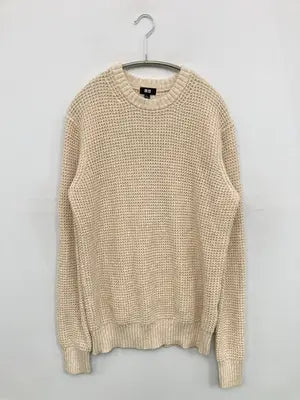 UNIQLO/ユニクロ/ニット/セーター/トップス/ベージュ/L