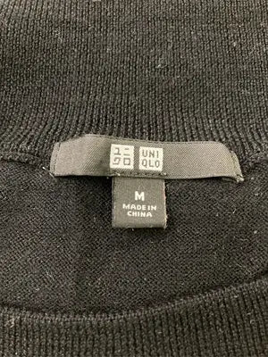 UNIQLO/ユニクロ/Tシャツ/カットソー/トップス/ブラック/M